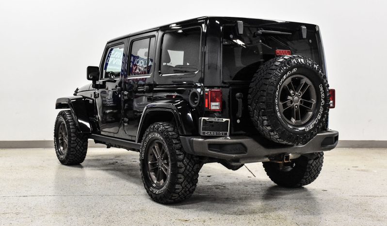 2016 Jeep Wrangler Unlimited Sahara full
